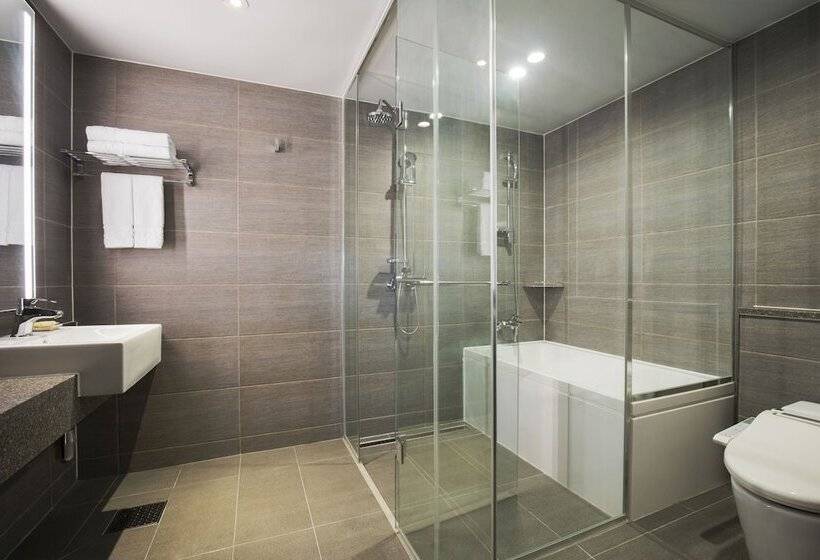 标准间带双人床, Orakai Cheonggyesan Hotel, Bw Premier Collection