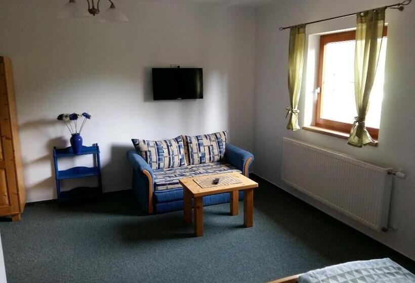 חדר סטנדרט לשלושה, Pension U Stříbrného Jelena