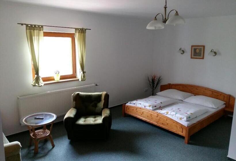 חדר סטנדרט לשלושה, Pension U Stříbrného Jelena