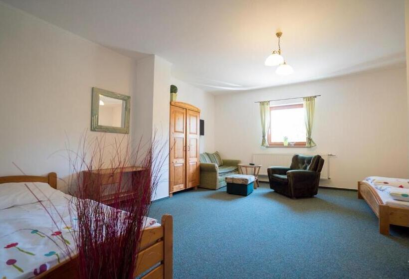 סוויטה עם מרפסת, Pension U Stříbrného Jelena