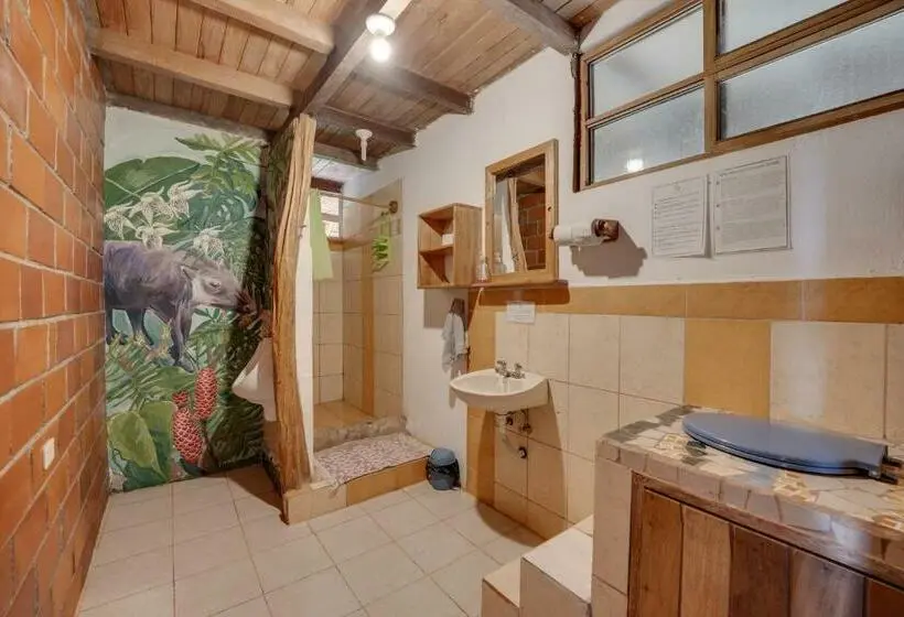 تختخواب در اتاق مشترک, Hostal Pakay