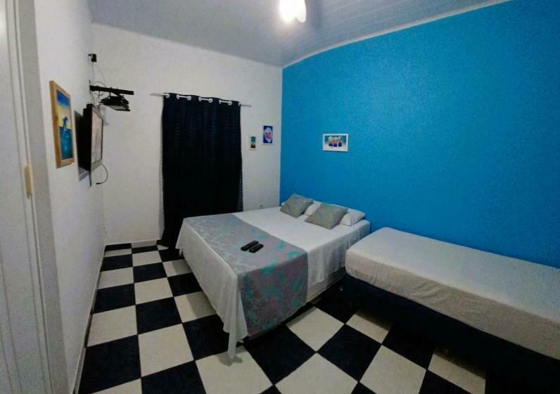 高级套房带海景, Pousada Luar De Boracéia