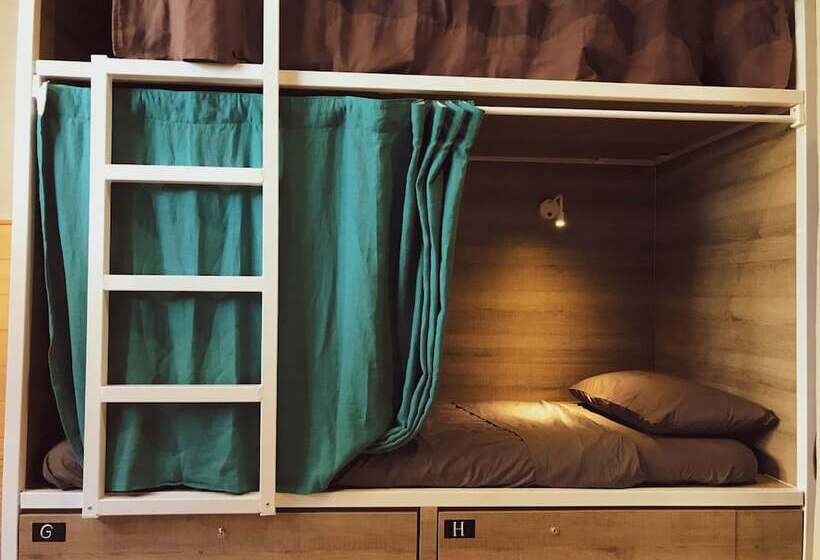 سرير فى غرفة مشتركه, Cantagua Hostel