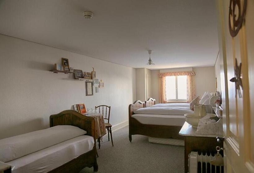 Трехместный Номер Стандарт Совместная Ванная, Berghotel Schynige Platte