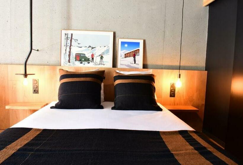 Номер Basic, Hôtel Restaurant Le Monêtier