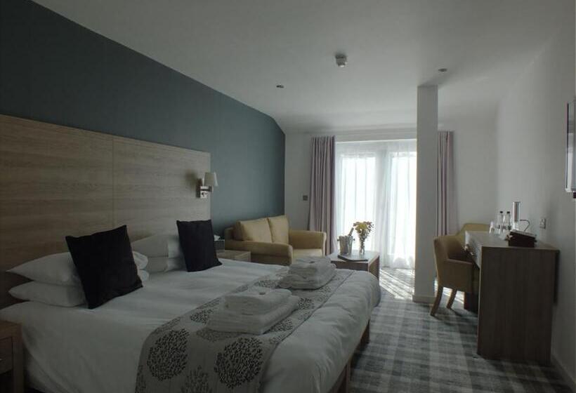 חדר דחוקס עם מיטת קינג, The Piebald Inn