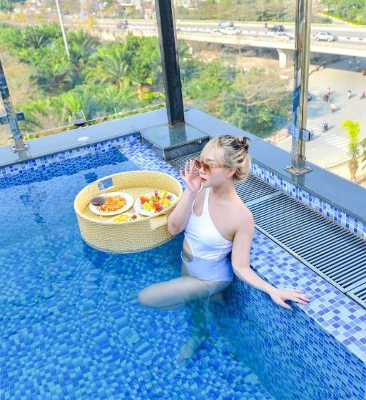 سوییت جونیور با بالکن, 22land Residence Hotel & Spa Ha Noi