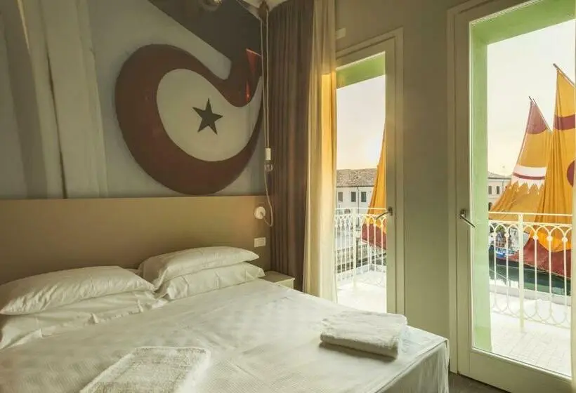 اتاق استاندارد با چشمانداز دریا, Porto Canale B & B