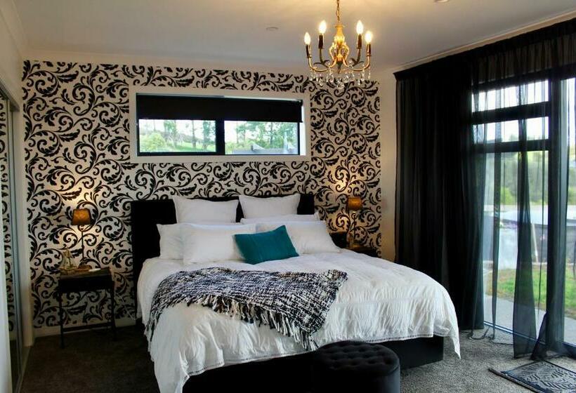 غرفة ديلوكس مطلة على الجبل, Arohanui Rural Retreat B&b