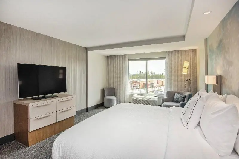 اتاق استاندارد با تخت بزرگ, Courtyard By Marriott Raleigh Cary/parkside Town Commons