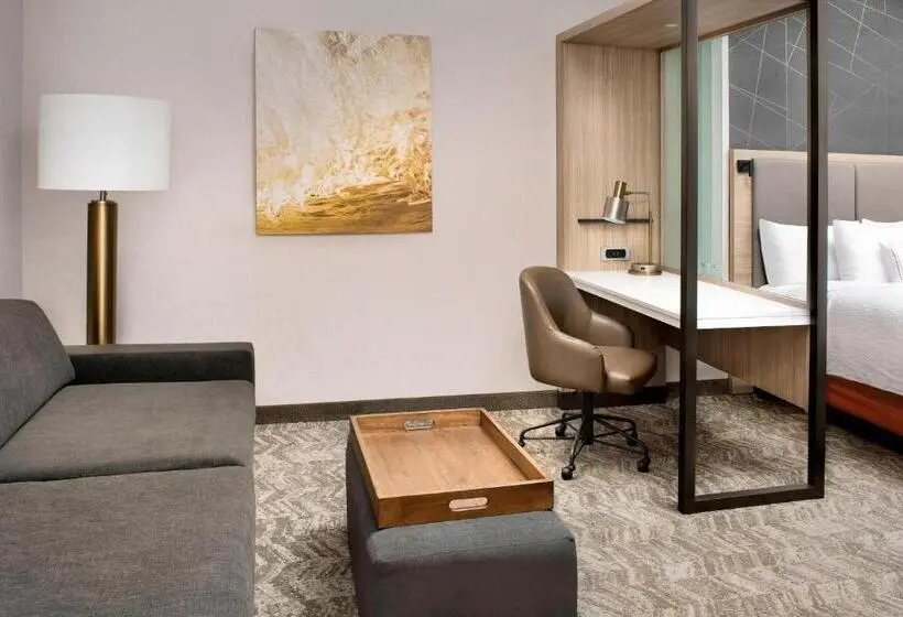 キングサイズベッドのスイートルーム, Springhill Suites By Marriott Punta Gorda Harborside