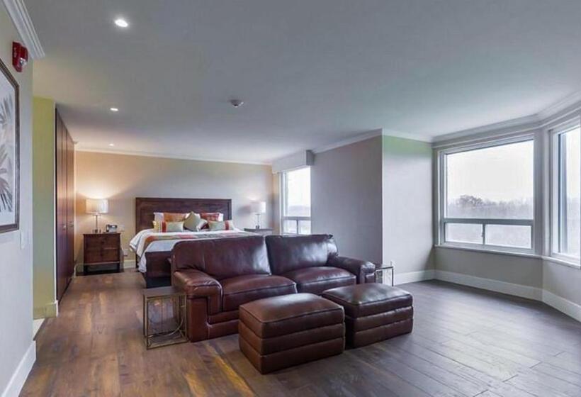 스위트 킹사이즈 침대, Northumberland Heights Wellness Retreat & Spa