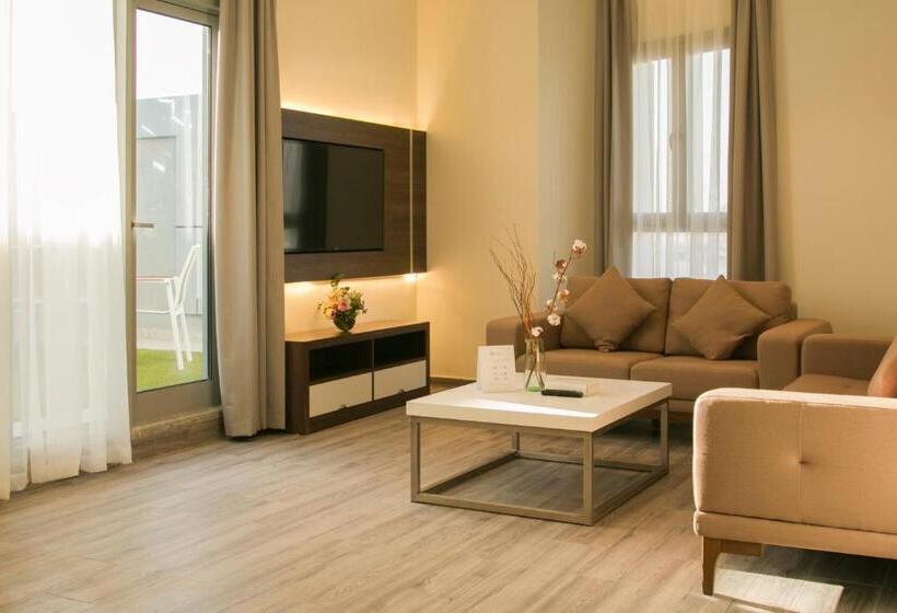 Апартаменты 1 Спальня с Террасой, Hafawah Suites