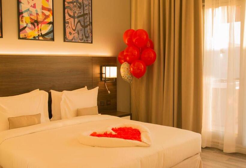 Апартаменты 1 Спальня с Террасой, Hafawah Suites