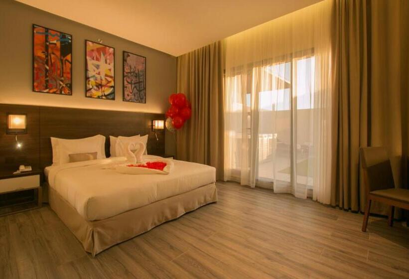 Апартаменты 1 Спальня с Террасой, Hafawah Suites