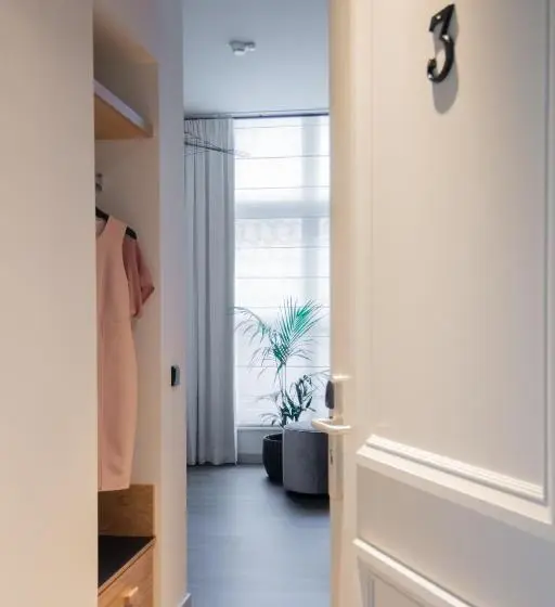 キングサイズベッドのデラックスルーム, Boutique Hotel Catshuis