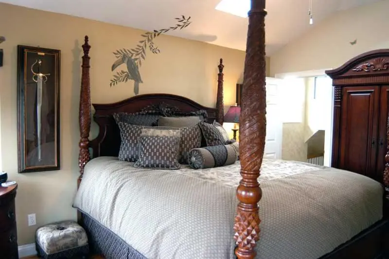 キングサイズベッドのデラックスルーム, Gaslight Bed & Breakfast