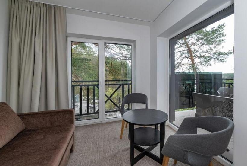 آپارتمان 1 خوابه با بالکن, Seklytele Apartments