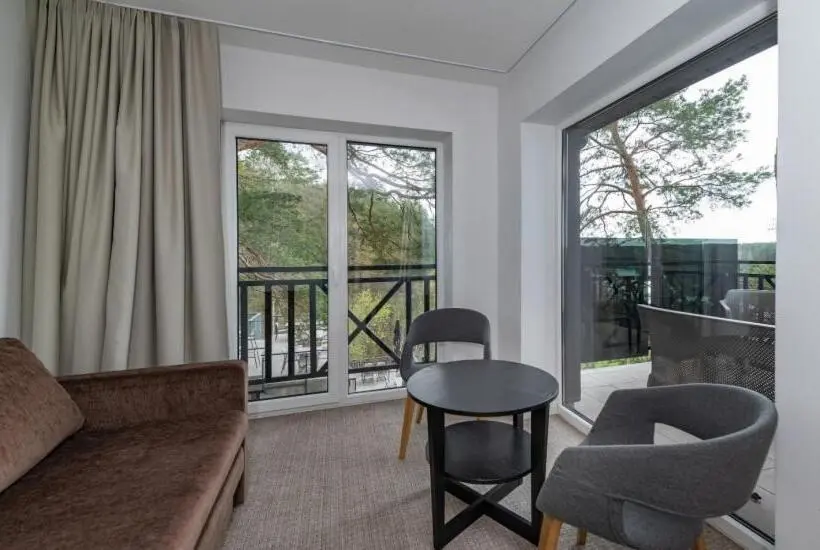 آپارتمان 1 خوابه با بالکن, Seklytele Apartments