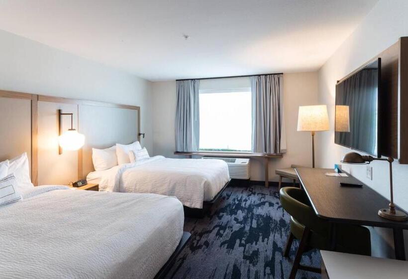 غرفة قياسية مطلة على المدينة, Fairfield Inn & Suites By Marriott Northfield