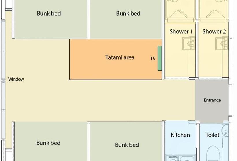 침실 1개 아파트, Ten Apartment