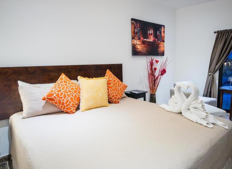 带大床的高级房间, Cuatro Lunas Hotel Boutique