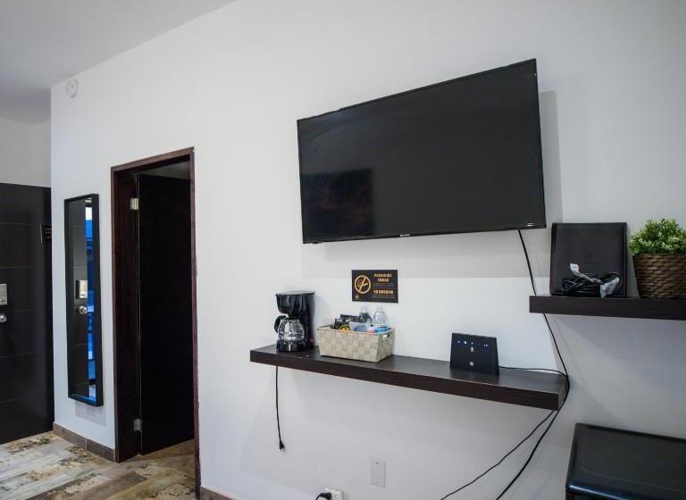 带大床的高级房间, Cuatro Lunas Hotel Boutique