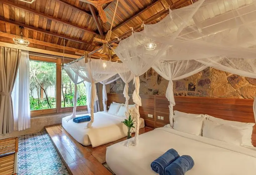ویلای 1 خوابه با چشم‌انداز باغ, Grand Ocean Bay Resort Phu Quoc
