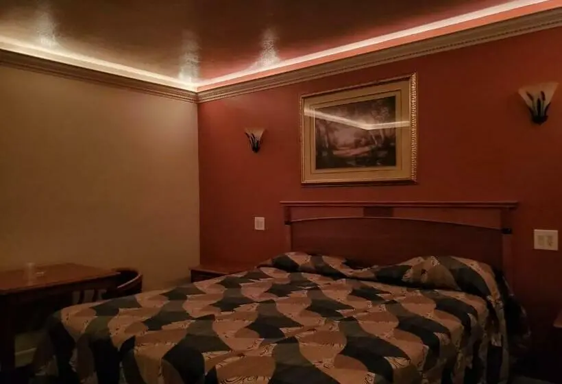 キングサイズベッドのスタンダードルーム, Deluxe Motel, Los Angeles Area