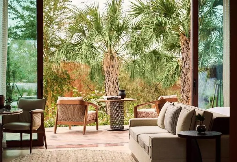 اتاق استاندارد با چشم‌انداز باغ, Four Seasons Resort And Residences Red Sea At Shura Island