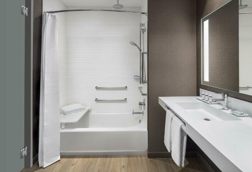 带大床的标准间, Ac Hotel By Marriott Pittsburgh Downtown