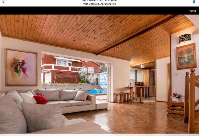 ویلای یک اتاق خوابه با استخر شنا, Villa Chezsoa, Antananarivo
