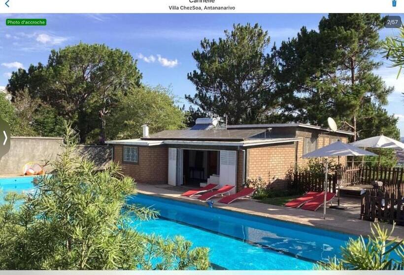 ویلای یک اتاق خوابه با استخر شنا, Villa Chezsoa, Antananarivo