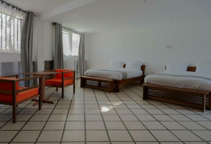 اتاق خانوادگی با چشمانداز باغ, Ikopa Hôtel Madagascar