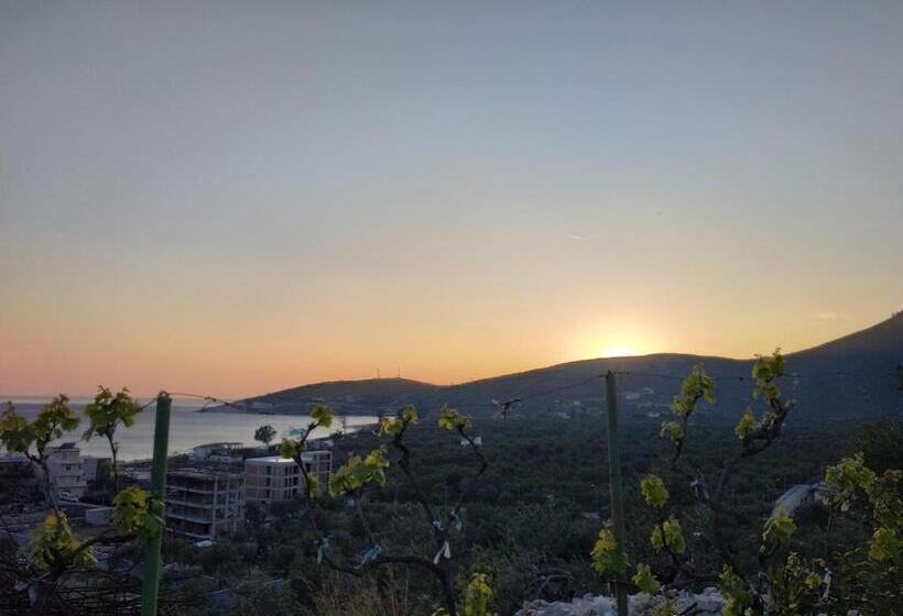 1 Sovrums Lägenhet Havsutsikt, Belvedere Adriatica