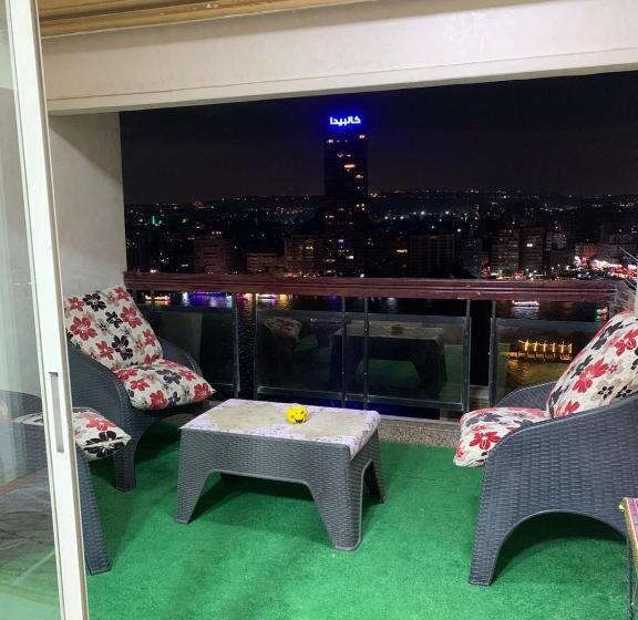 سوئیت با چشم‌انداز رودخانه, Nile Star Suites & Apartments