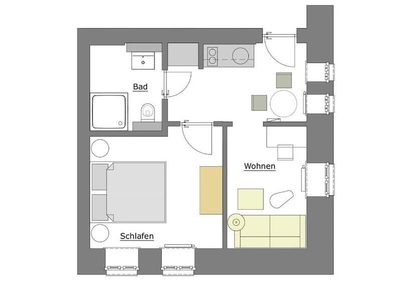 Полулюкс, Boardinghouse Emden