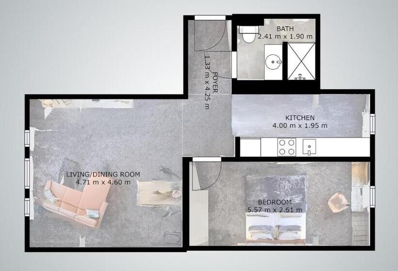 Апартаменты Superior 1 Спальня, Boardinghouse Emden