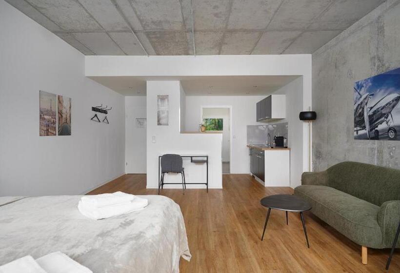 Номер Superior, Stylisches Studio Im Herzen Leipzigs