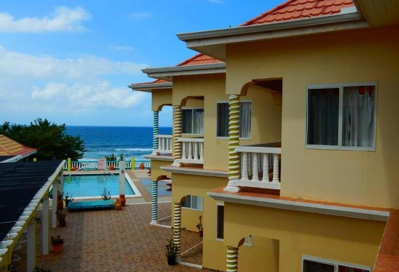 اتاق لوکس با بالکن و چشمانداز دریا, Taino Cove