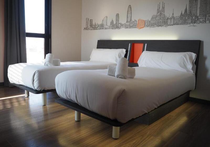 غرفة قياسية لذوى الاحتياجات الخاصة, Easyhotel Barcelona Fira