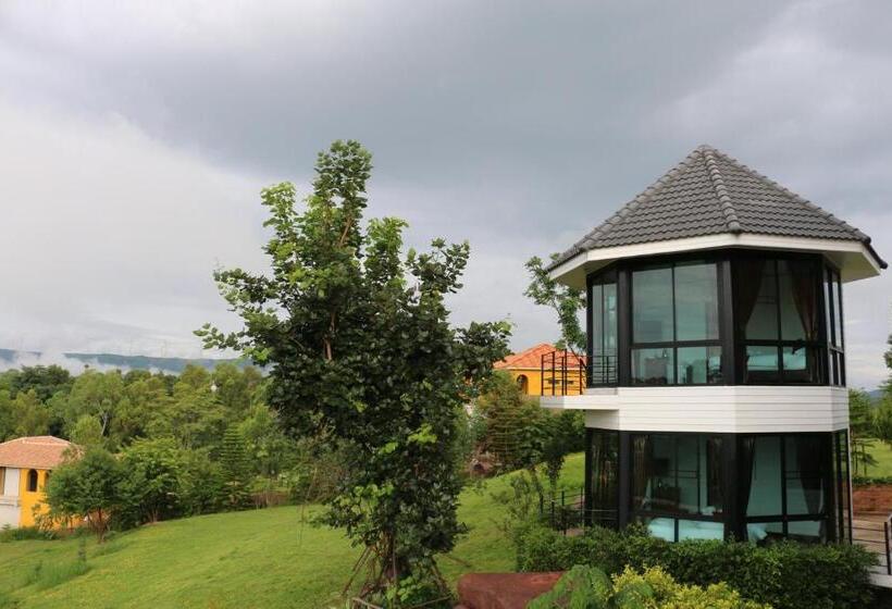 带大床的标准间, Phumork Village Khao Kho