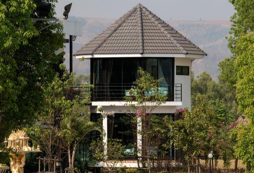 带大床的标准间, Phumork Village Khao Kho