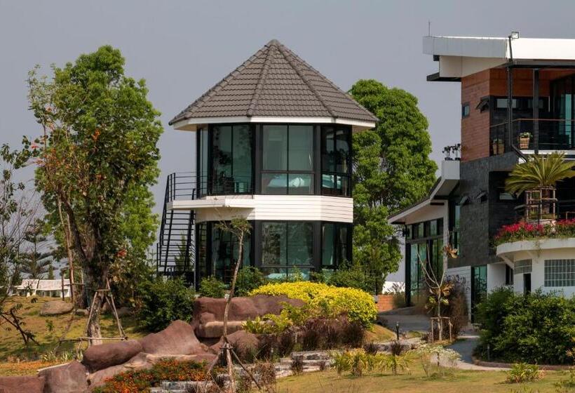 带大床的标准间, Phumork Village Khao Kho