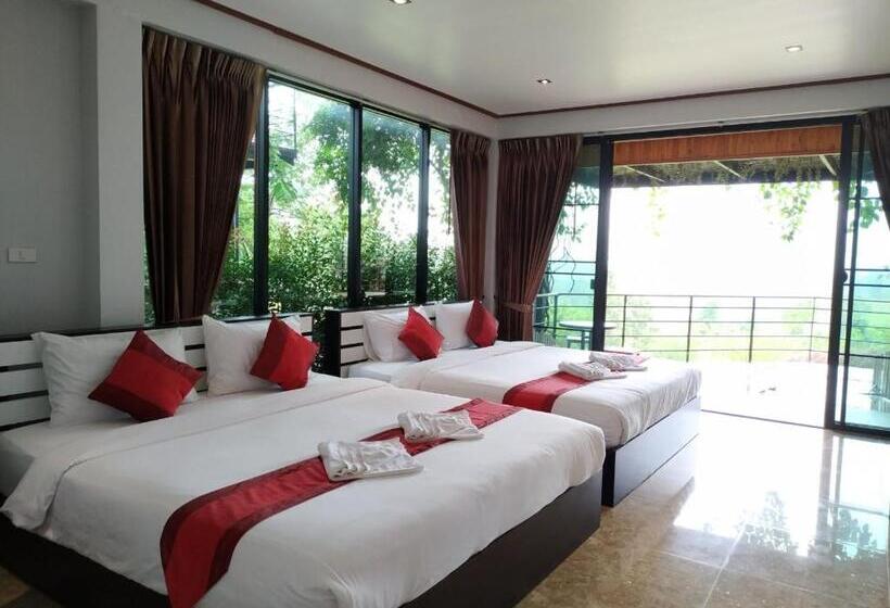 园景标准四人间, Phumork Village Khao Kho