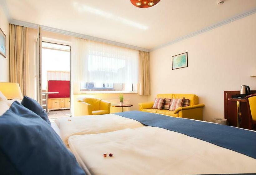 اتاق استاندارد با بالکن, Meeresruh Garni