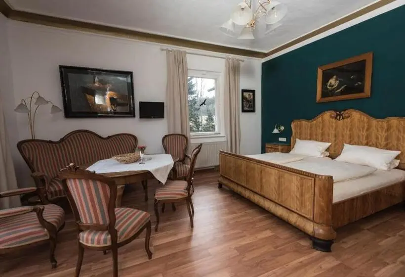 バルコニー付きスタンダードルーム, Jagdschloss Fahrenbühl Hotel Garni
