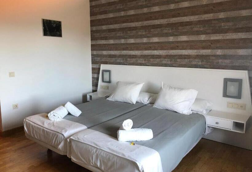 غرفة ديلوكس مطلة على الجبل, Rural Porta Coeli   Dehesa Santa Lucía