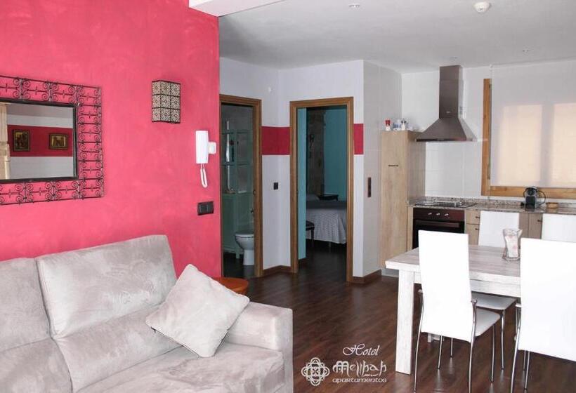 شقة غرفة نوم واحدة مزودة بشُرفة, Apartamentos Melihah