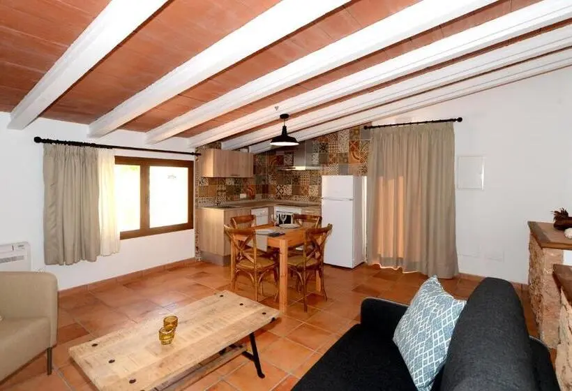 １ベッドルームのデラックスアパートメント, Can Porretí Agroturisme